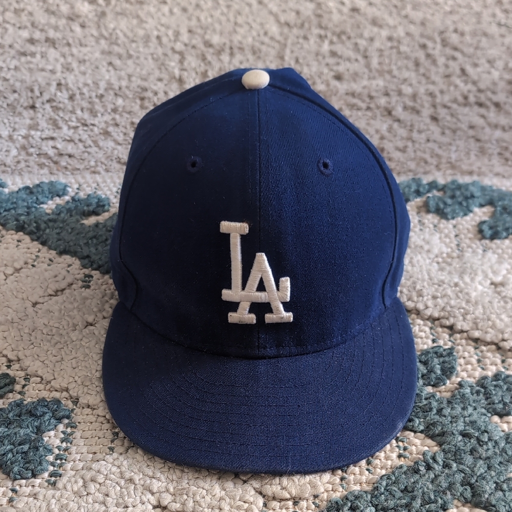 New Era Navy Blue LA Cap
